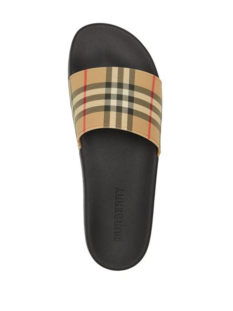 farfetch burberry slides.